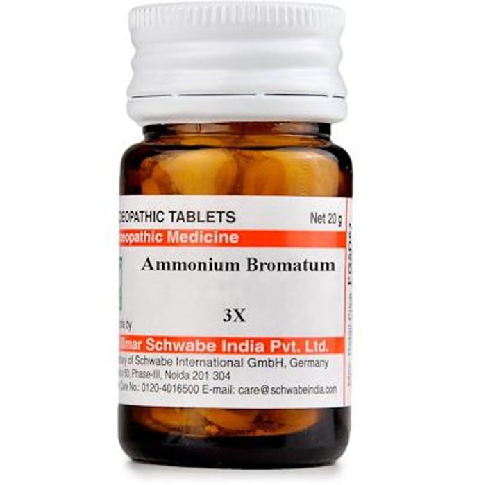 Dr Willmar Schwabe India Ammonium Bromatum Trituration Tablet 3X