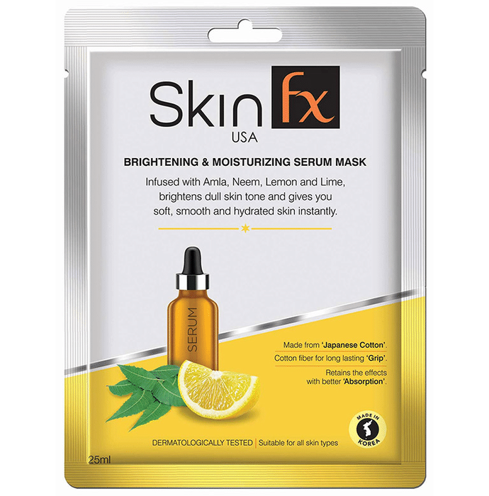 Skin Fx Brightening & Moisturizing Serum Mask (25ml Each)
