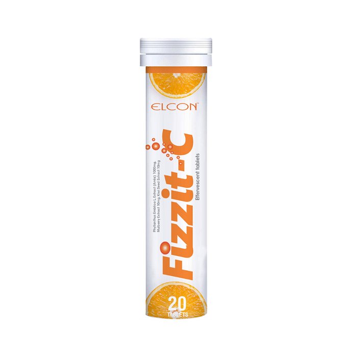 Elcon Fizzit-C Effervescent Tablet (20 Each)