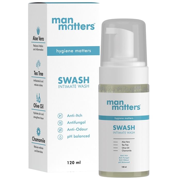 Man Matters Swash Intimate Wash with Aloe Vera & Tea Tree Oil