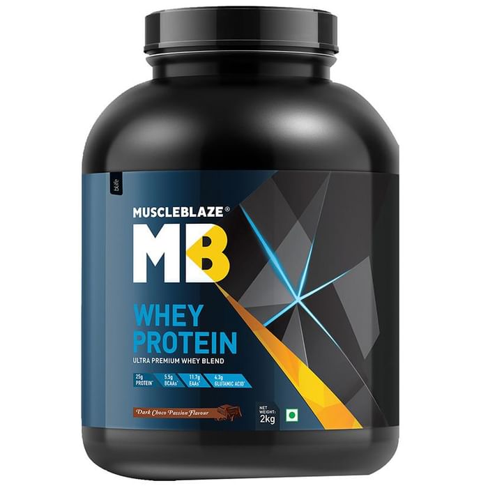 MuscleBlaze MB Whey Protein Dark Choco Passion