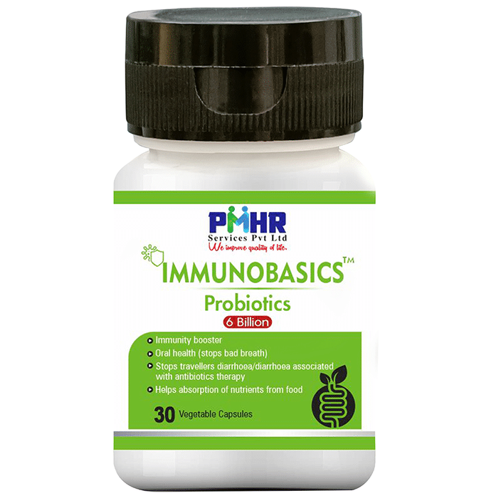 Immunobasics Probiotics 6 Billion Vegetable Capsule
