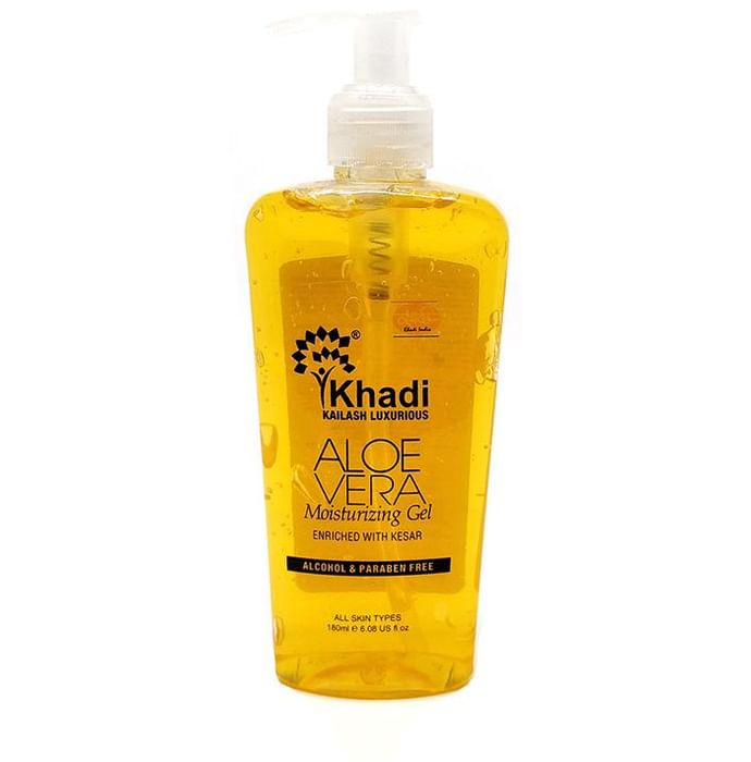 Khadi Kailash Luxurious Aloe Vera Moisturizing Enriched with Kesar Gel