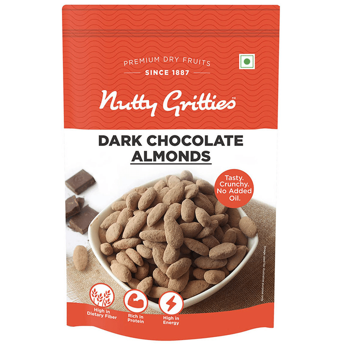 Nutty Gritties Dark Chocolate Almonds