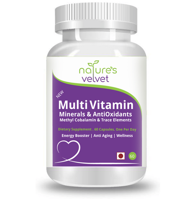 Natures Velvet Multi Vitamin Minerals & Antioxidants Capsule