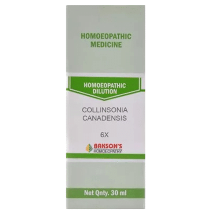 Bakson's Collinsonia Canadensis Dilution 6X
