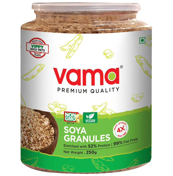 Vama Premium Quality Soya Granules (250gm Each)