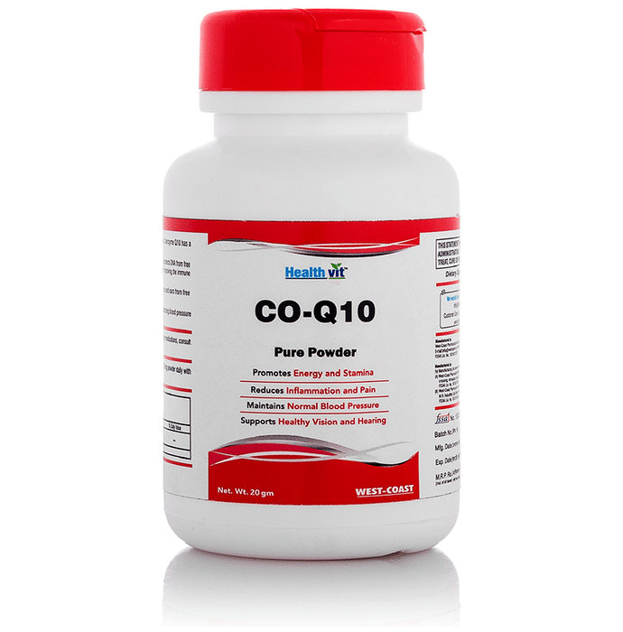 HealthVit CO-Q10 50mg Pure Powder
