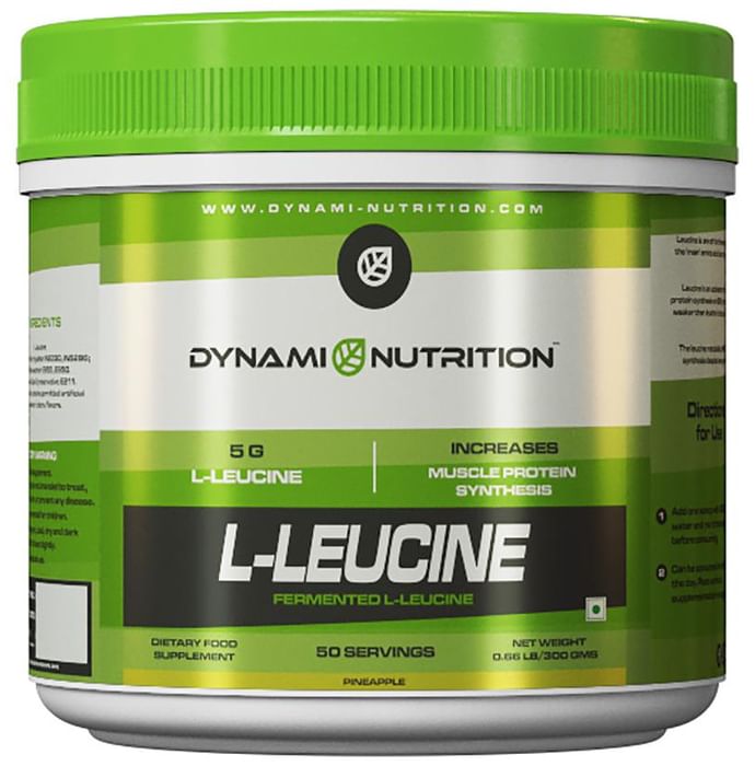 Dynami Nutrition Fermented L-Leucine Powder Pineapple