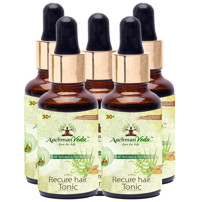Aachman Veda Recure Hair Tonic (30ml Each)