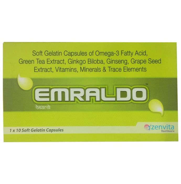 Emraldo Soft Gelatin Capsule