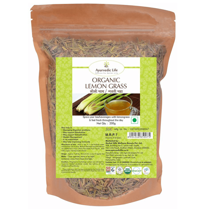 Ayurvedic Life Organic Lemon Grass