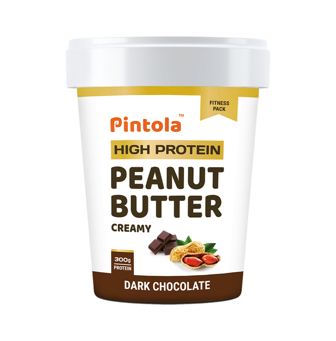 Pintola High Protein Peanut Butter Creamy Dark Chocolate