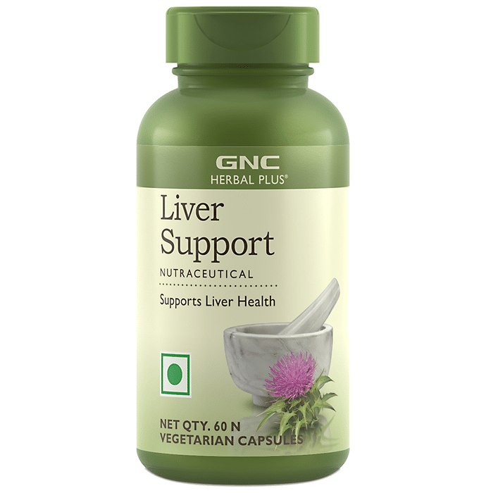GNC Herbal Plus Liver Support Vegetarian Capsule