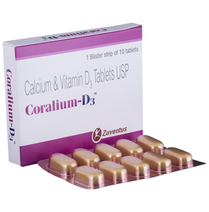 Coralium-D3 Tablet