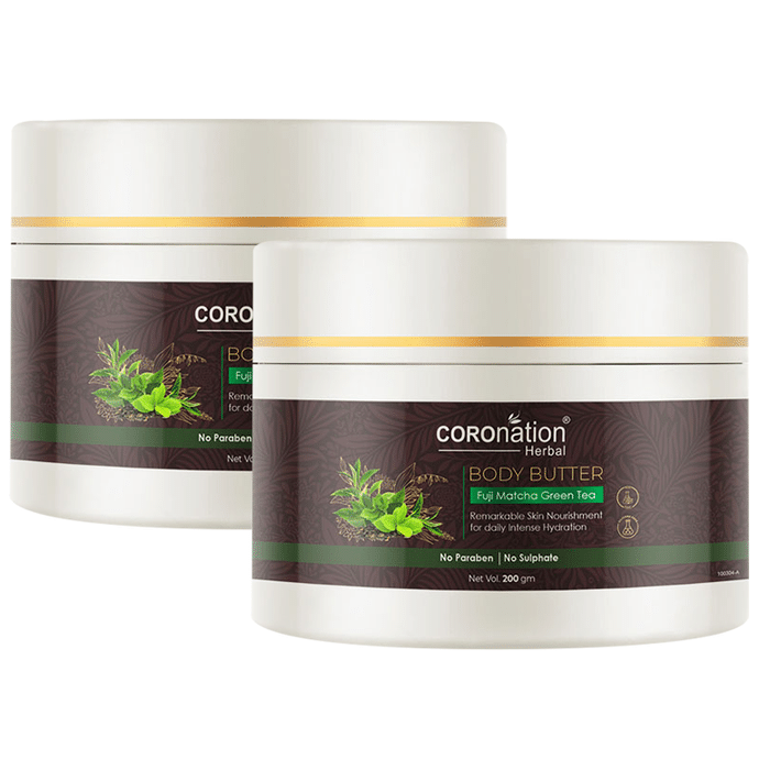 Coronation Herbal Fuji Matcha Green Tea Body Butter (200gm Each)