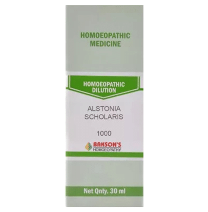 Bakson's Alstonia Scholaris Dilution 1000 CH