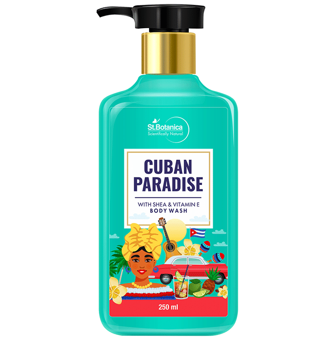 St.Botanica Cuban Paradise with Shea & Vitamin E Body Wash