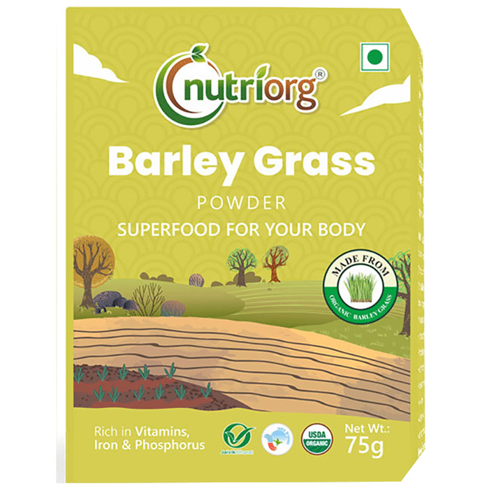 Nutriorg Certified Barley Grass Powder