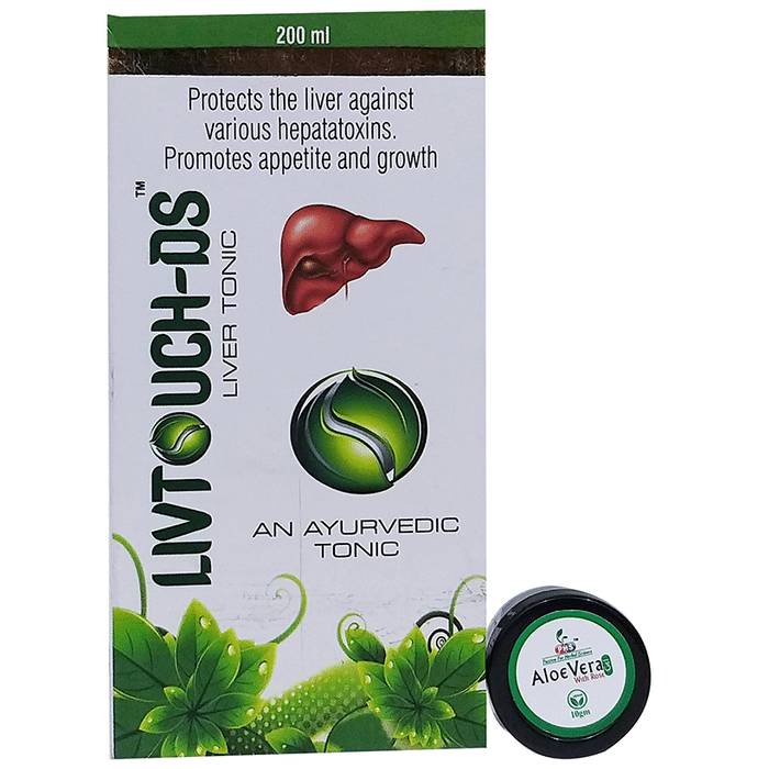Shri Nath Liv Touch-DS Syrup with Aloe Vera Gel 10gm free