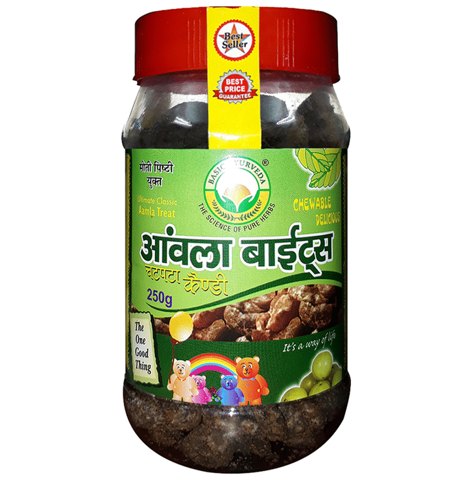 Basic Ayurveda Aamla Bite Chatpata Candy
