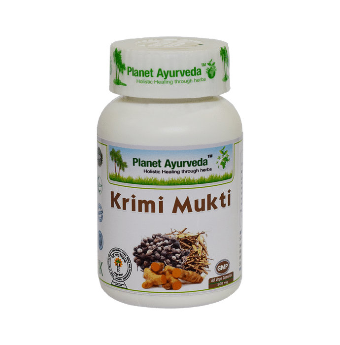 Planet Ayurveda Krimi Mukti Vege Capsule