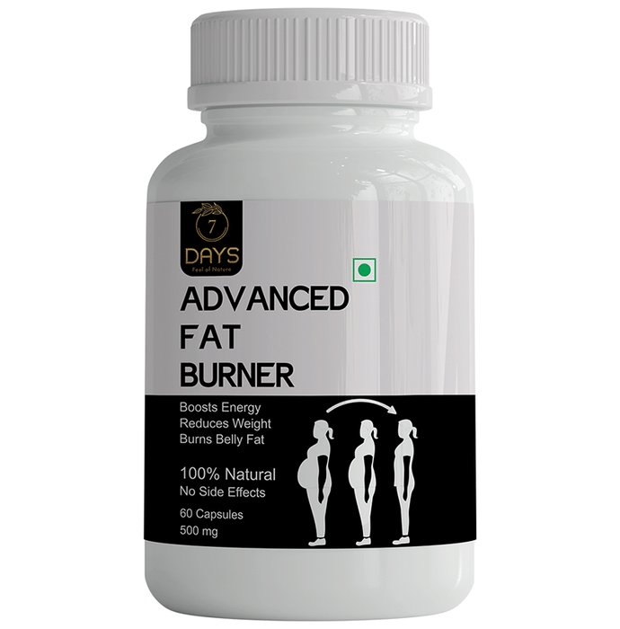 7Days Fat Burner Advanced Formula 500mg Capsule