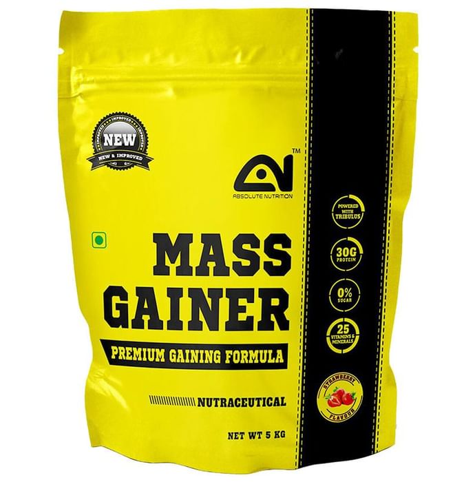 Absolute Nutrition Mass Gainer Strawberry