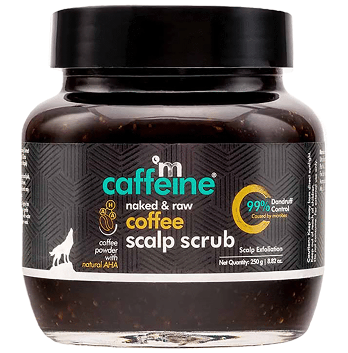 mCaffeine Naked & Raw Coffee Scalp Scrub