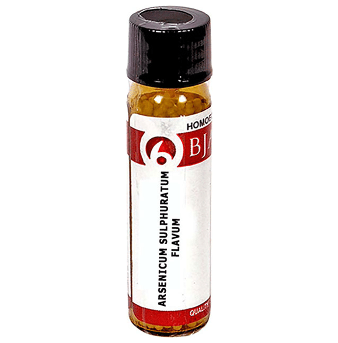 Bjain Arsenicum Sulphuratum Flavum Globules 1000 CH