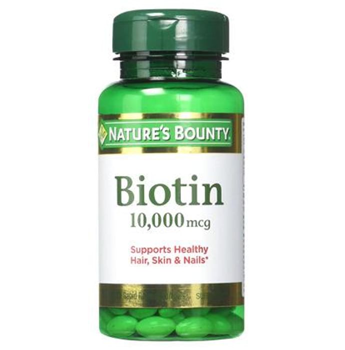 Nature's Bounty Biotin 10,000mcg Softgels
