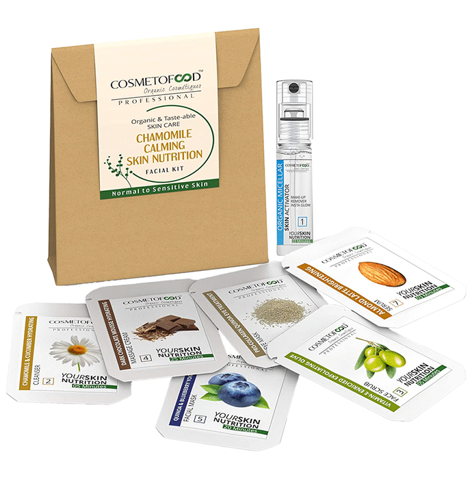 Cosmetofood Professional Skin Nutrition Facial Kit Chamomile Calming