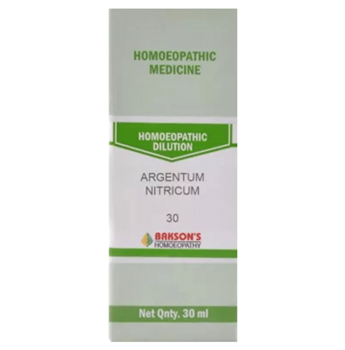 Bakson's Argentum Nitricum Dilution 30