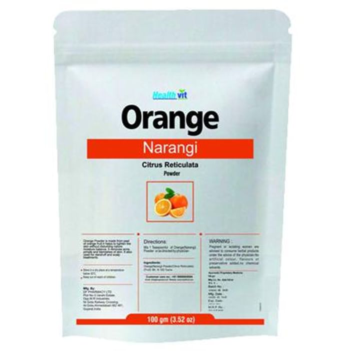 HealthVit Orange Powder