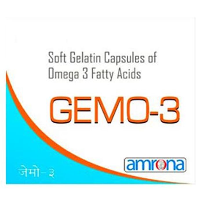 Gemo-3 Soft Gelatin Capsule