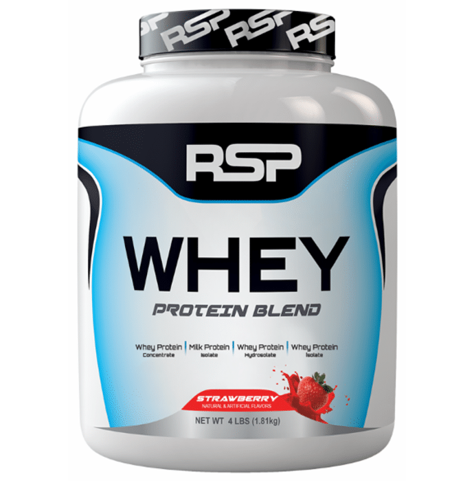 RSP Nutrition Whey Protein Powder Strawberry