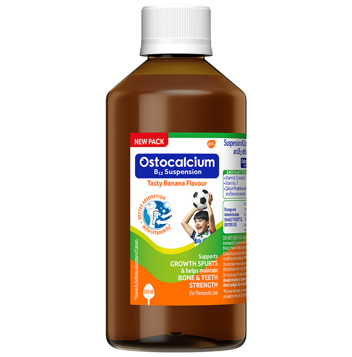 Ostocalcium B12 Banana Syrup