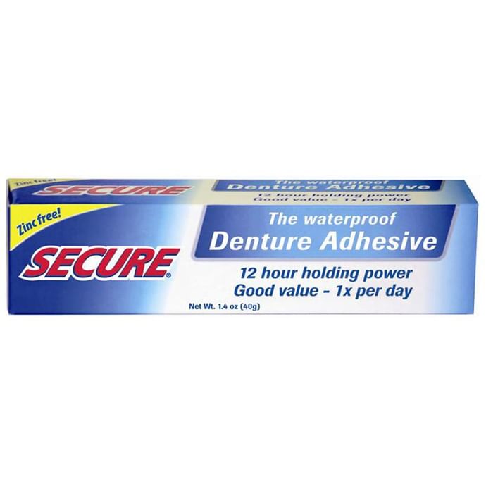 Secure Denture Adhesive Cream