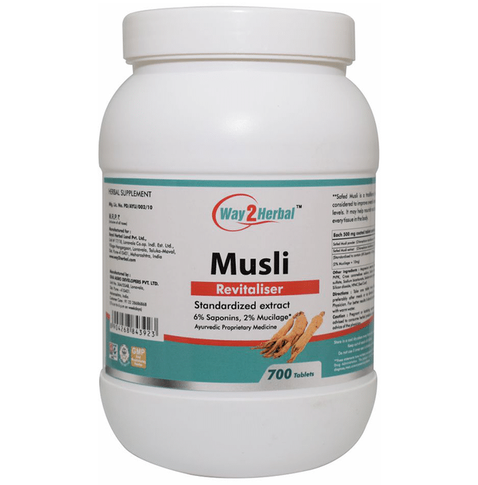 Way2Herbal Musli Revitaliser Tablet