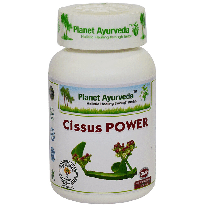 Planet Ayurveda Cissus Power Vege Capsule