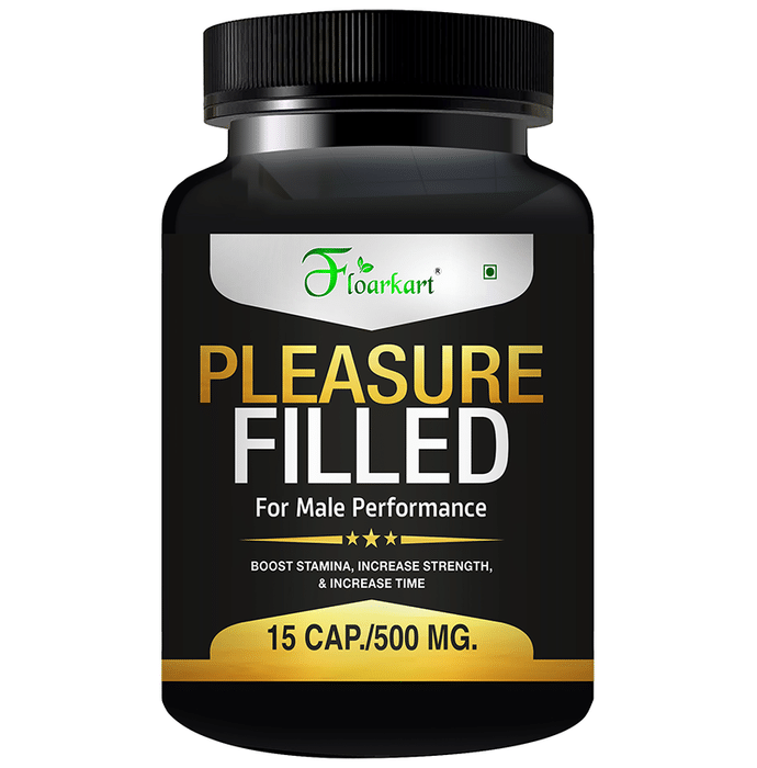 Floarkart Pleasure Filled 500mg Capsule for Male Performance