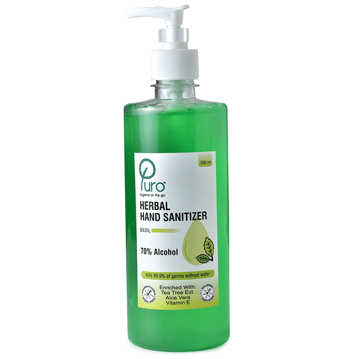 Puro Herbal Hand Sanitizer Basil