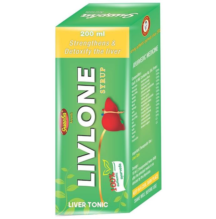 Guapha Ayurveda Livlone Syrup