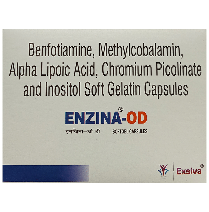 Enzina-OD Soft Gelatin Capsule