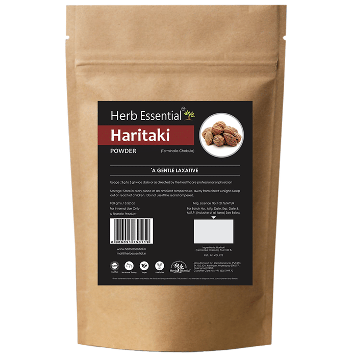 Herb Essential Haritaki (Terminalia Chebula) Powder