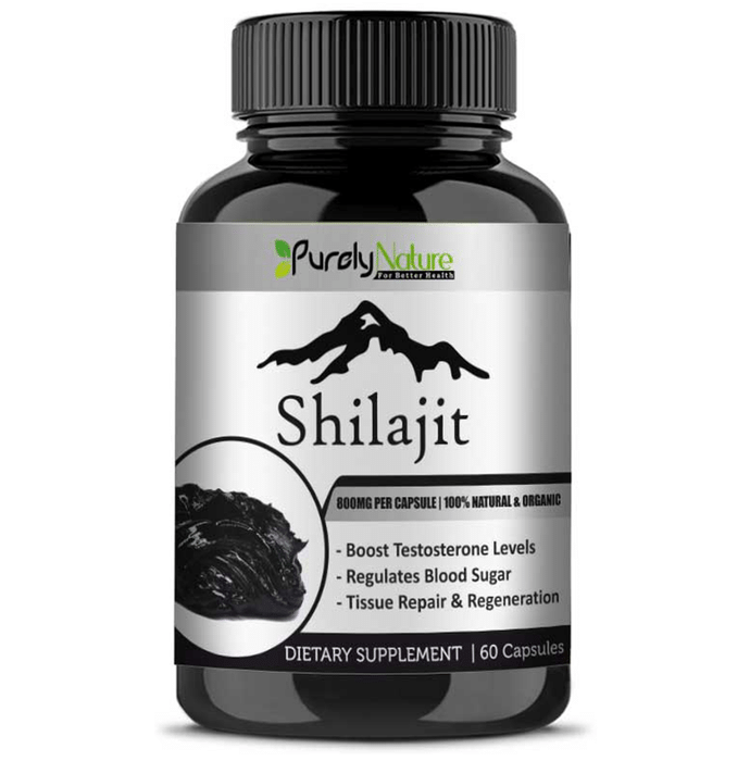 Purely Nature Shilajit 800mg Capsule