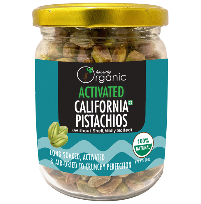 Honestly Organic Activated California Pistachios Mildly Salted