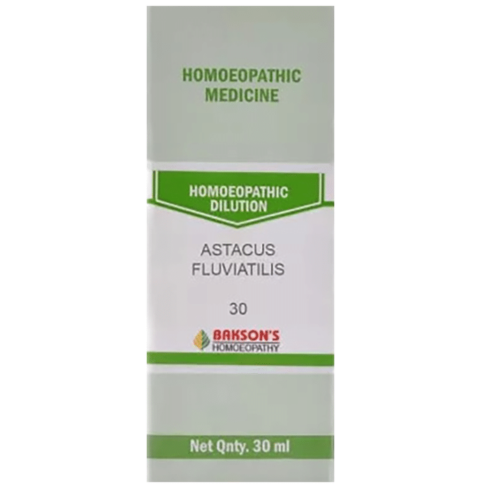 Bakson's Astacus Fluviatilis Dilution 30