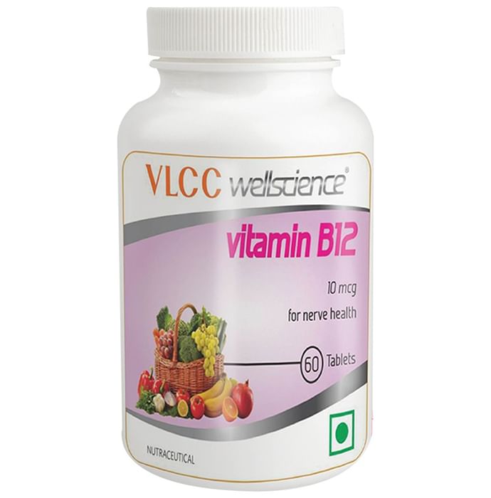 VLCC Wellscience Vitamin B12 10mcg Tablet