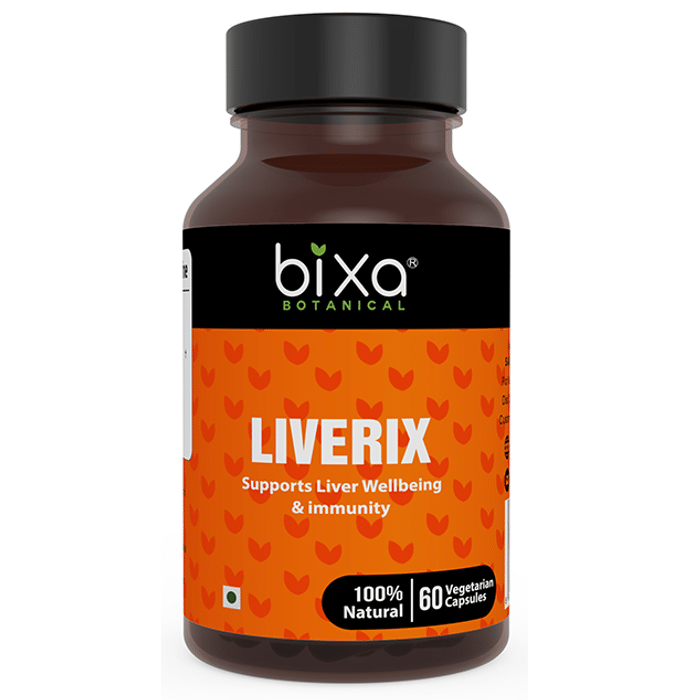 Bixa Botanical Liverix 450mg Vegetarian Capsule